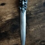 Coupe papier, bronze argenté