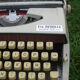 Typewriter Brother of luxury  with suitcase