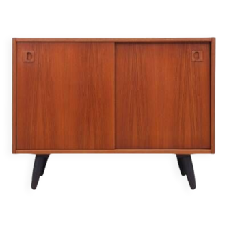 Teak cabinet, Danish design, 1970s, production: Denmark