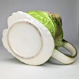 Sarreguemines owl slip pitcher