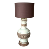 Vintage ceramic foot lamp