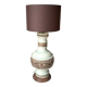 Lampe vintage pied céramique