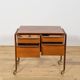 Mid-Century Teak Serving Trolley on Castors, Denmark, 1960s
