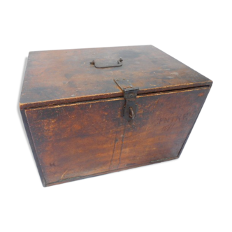Wooden case of trade 1920'