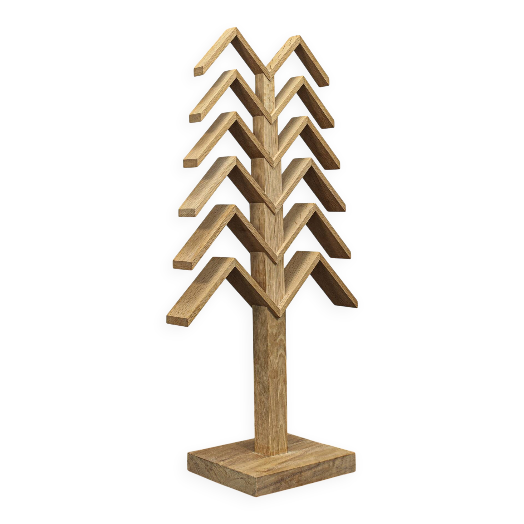 Sculpture abstraite géométrique par Herma Steur, années 1990.