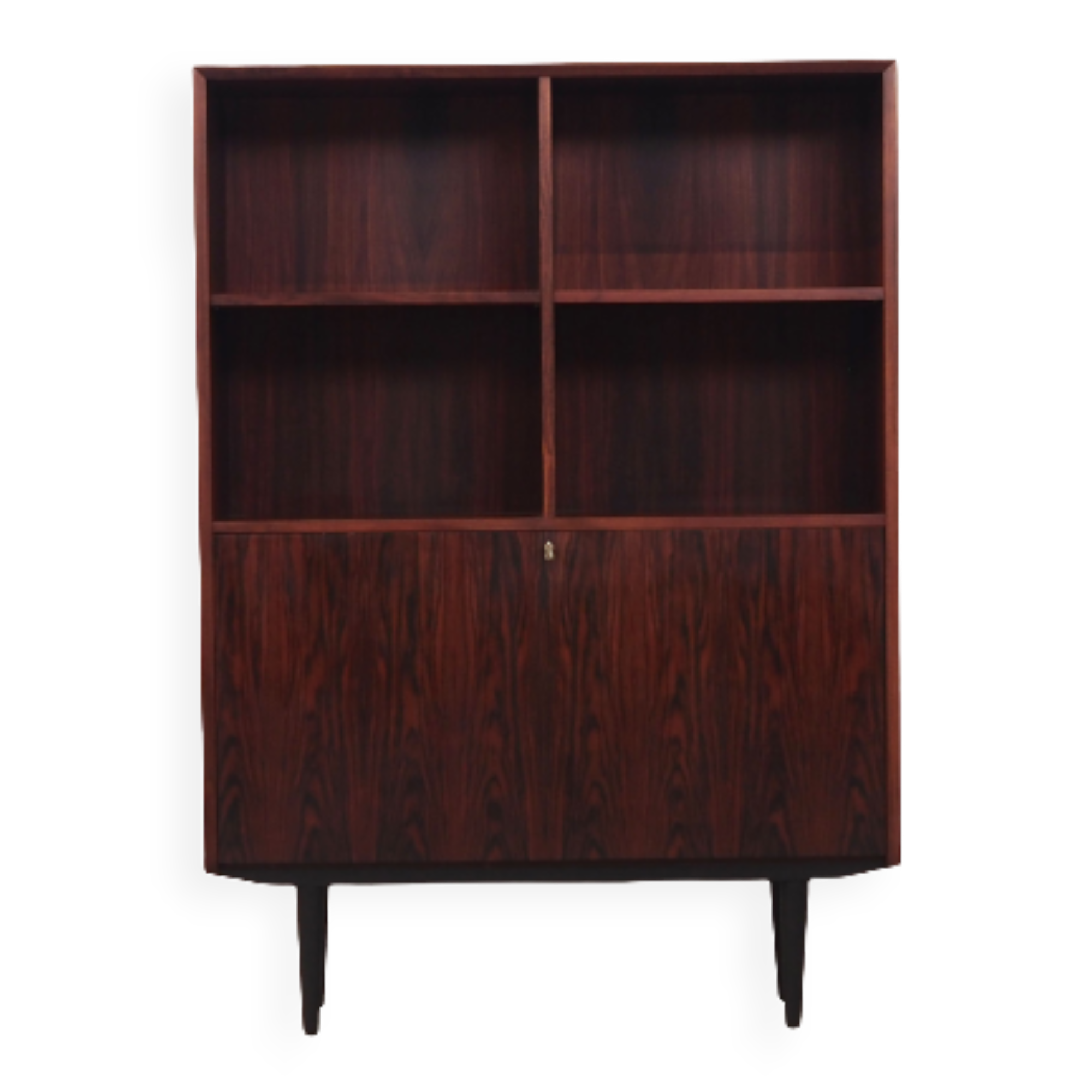Rosewood bookcase, Danish design, 60's, produced by Brouer Møbelfabrik