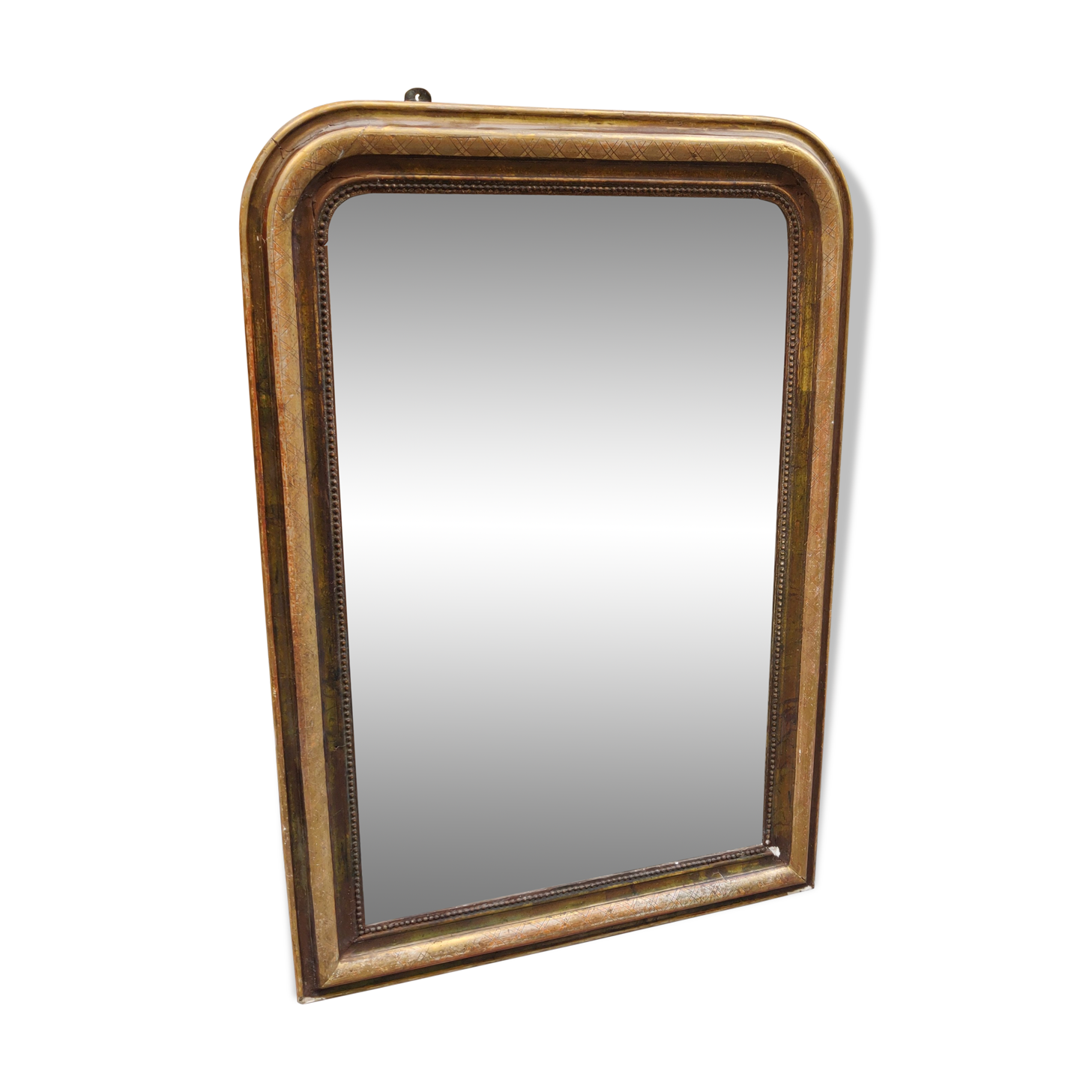 Large napoleon III rectangular mirror 76x109cm