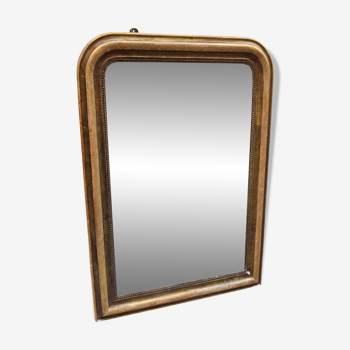 Large napoleon III rectangular mirror 76x109cm