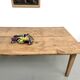 Very large farmhouse table in solid oak, 1950s – L300 cm