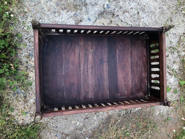 Ancien berceau en palissandre