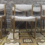 Set of 6 vintage chairs 1970