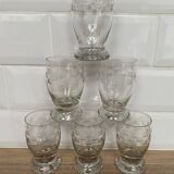 Set of 6 glasses
