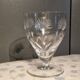Villeroy and Bosch - 9 Antique Port Glasses - Cut crystal with flower decoration