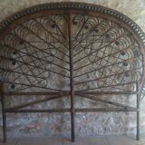 Peacock headboard