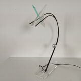 Plexiglas and metal lamp from Relco Milano, Italy 1980s