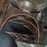 Brutalist sconces