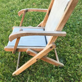 Folding vintage garden chair