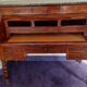 Bureau à cylindre en acajou époque Restoration