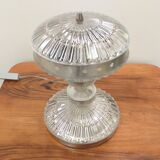 1970 Glass table lamp, Czechoslovakia
