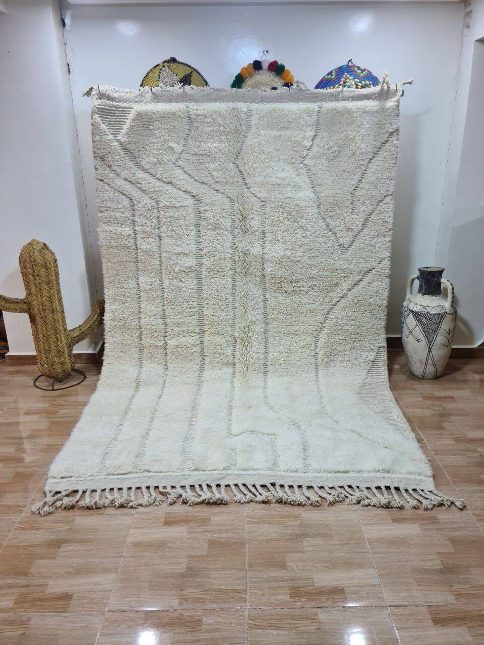 Beni Mrirt Rug 100% Natural Wool – Luxury and Berber Craftsmanship