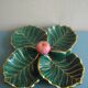 Old ceramic serving dish kitsch table decor vintage ceramic dish