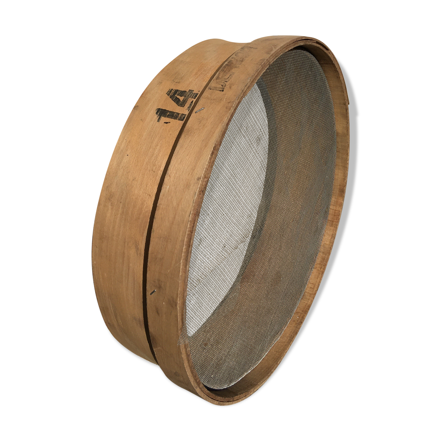 Vintage wooden sieve