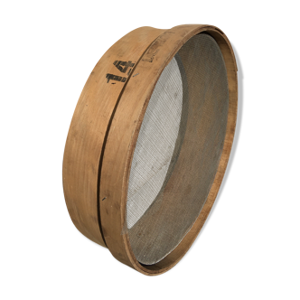 Vintage wooden sieve