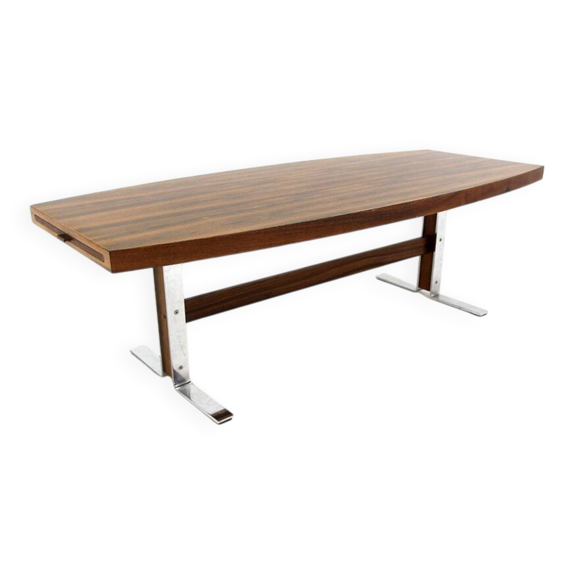 Rosewood coffee table "F115", Johannes Andersen, Denmark, 1960