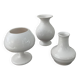 Trio de vases vintage en céramique années 60-70