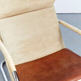 Anton Lorenz Bauhaus Cantilever D35 + Ottoman E35 for Tecta