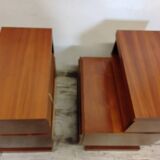 Pair of Scandinavian bedside tables from the 70s