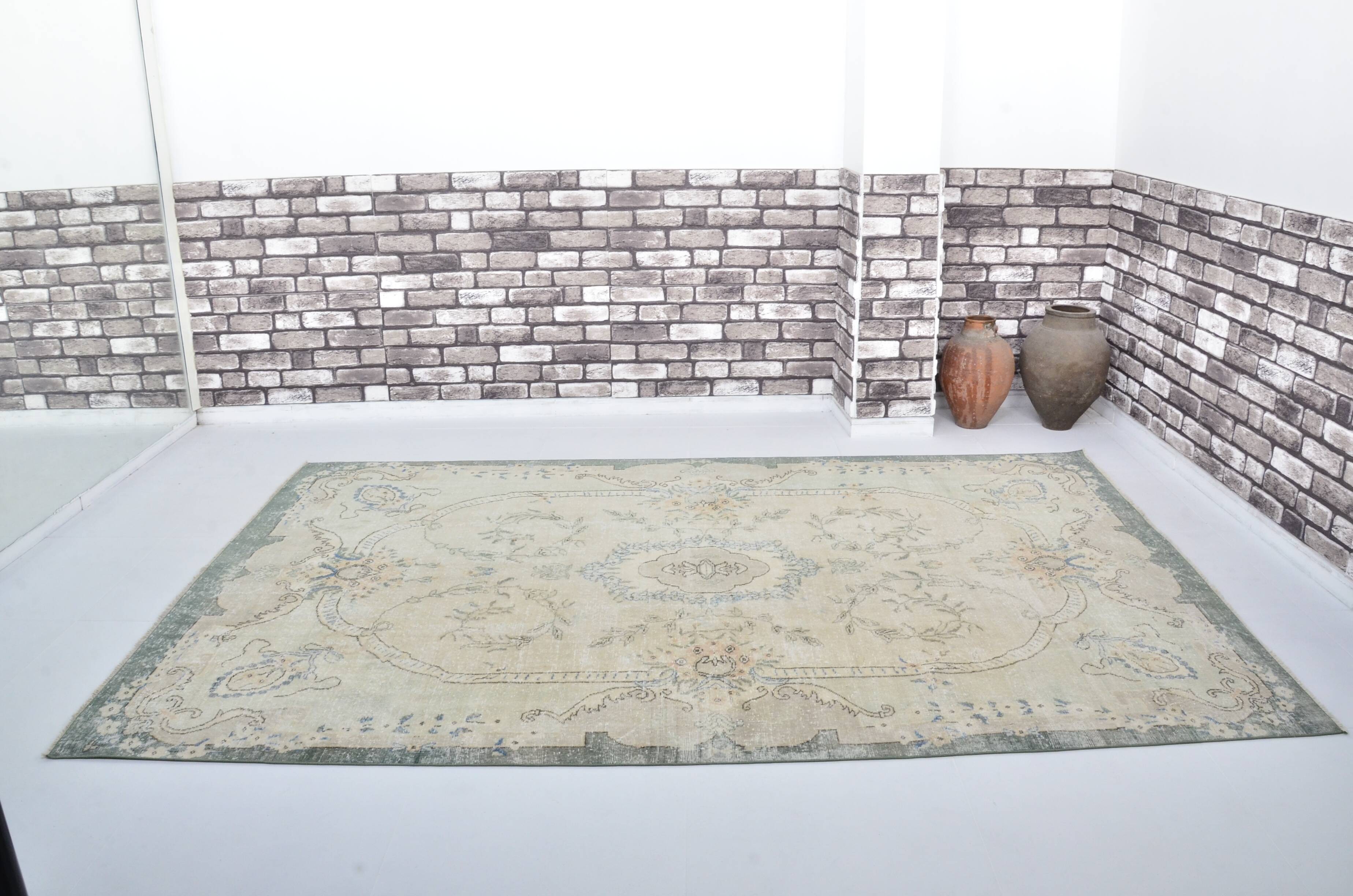 Oushak Big size Antique Vintage Carpet sku 3242