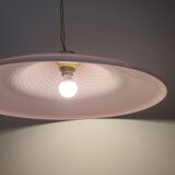Pink Murano swirl pendant light