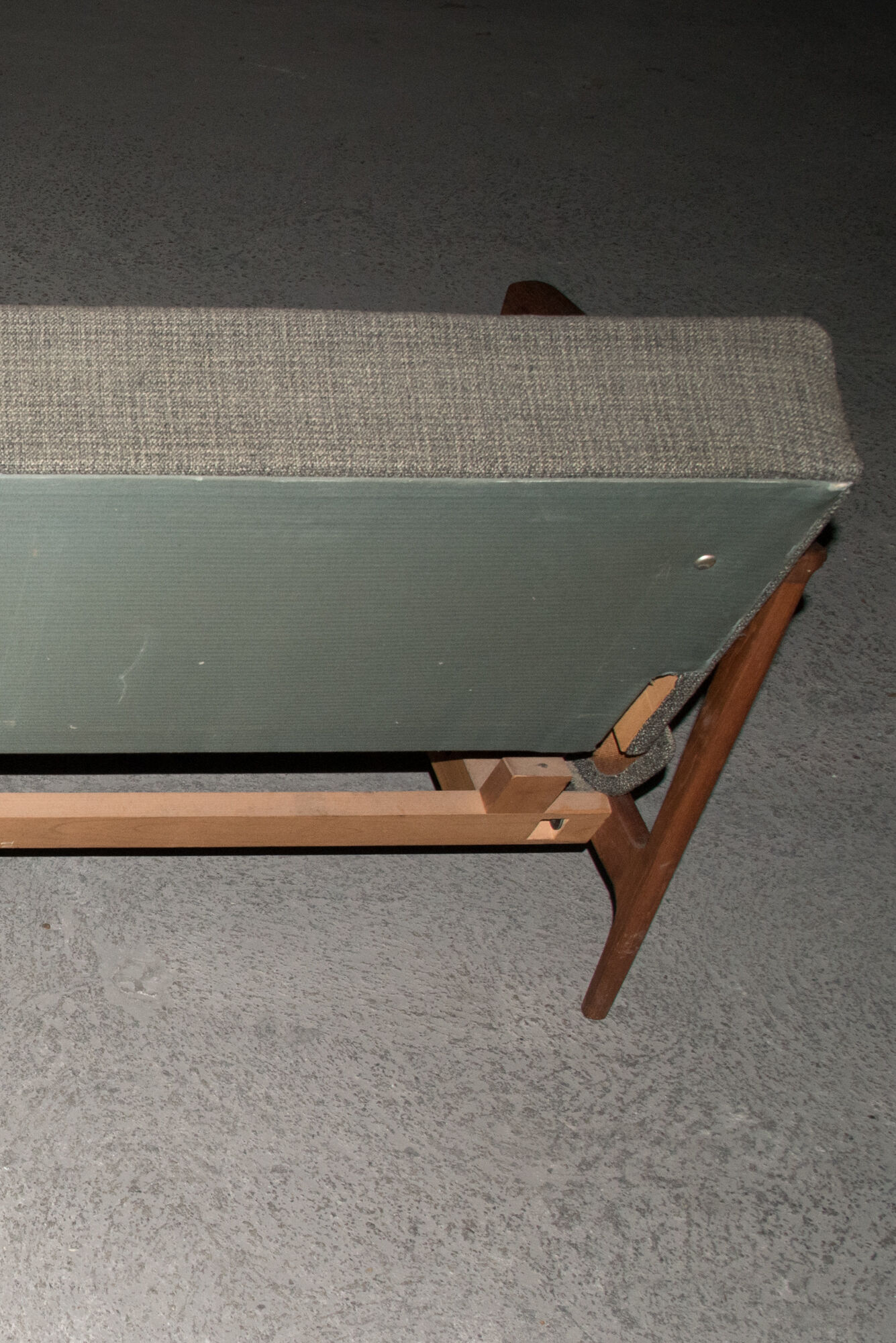 Scandinavian teak sofa bed from the 60s