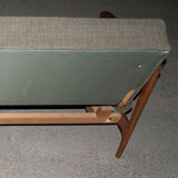 Scandinavian teak sofa bed from the 60s