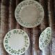 3 plats anciens en Terre de fer U&C Sarreguemines