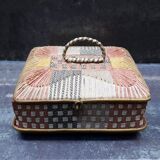 Workbox or old sewing basket