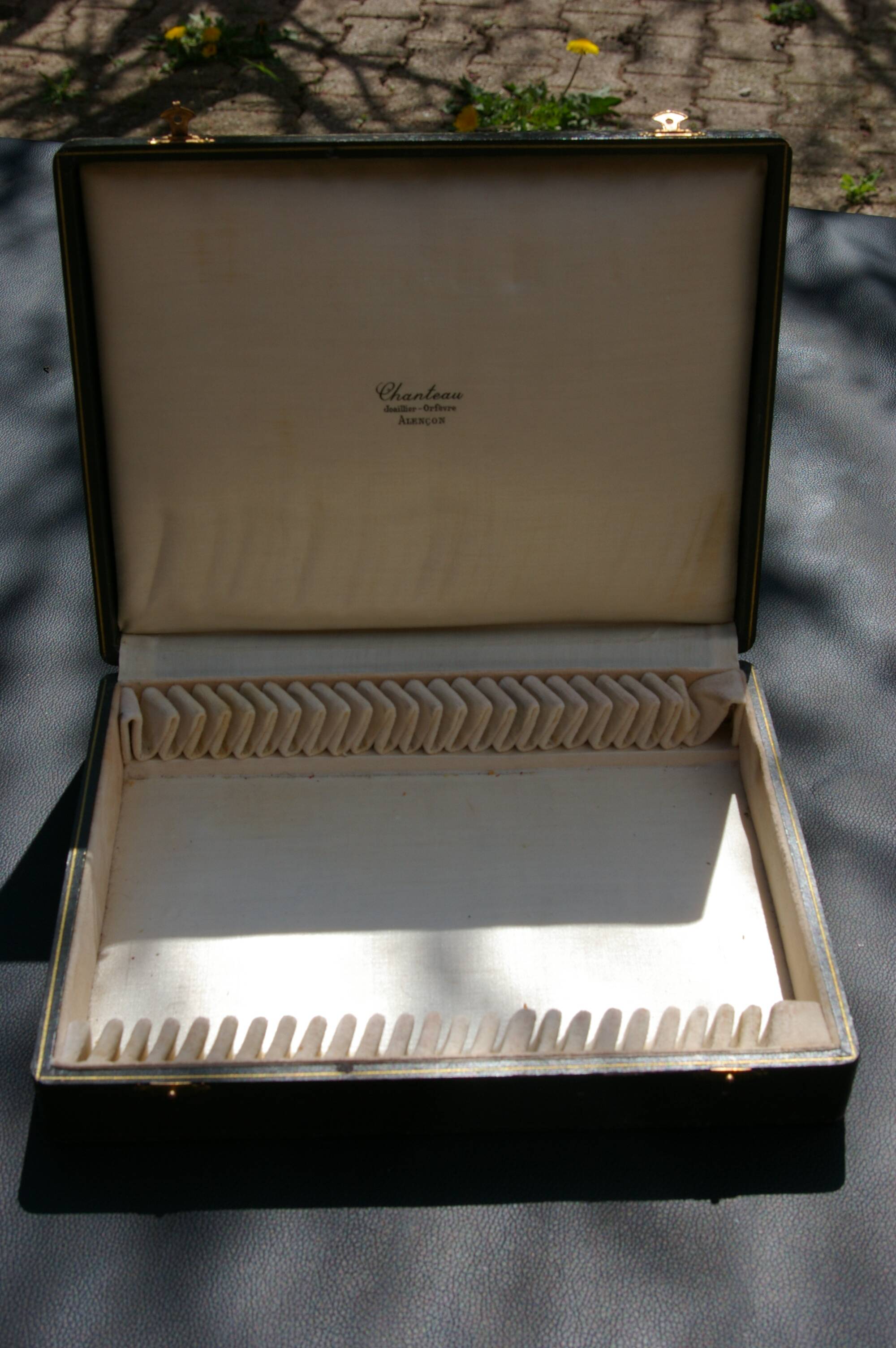 12 Dessert Cutlery Sets (forks + spoons) CHRISTOFLE MARIE-ANTOINETTE