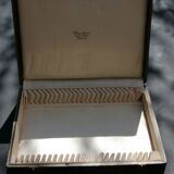 12 Dessert Cutlery Sets (forks + spoons) CHRISTOFLE MARIE-ANTOINETTE