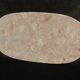 Coffee table ovalewood and marble pink salmon