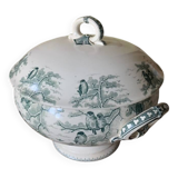 Sarreguemine soup tureen
