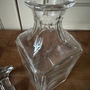 Baccarat crystal whisky decanter, perfection model