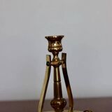Swedish brass candlestick