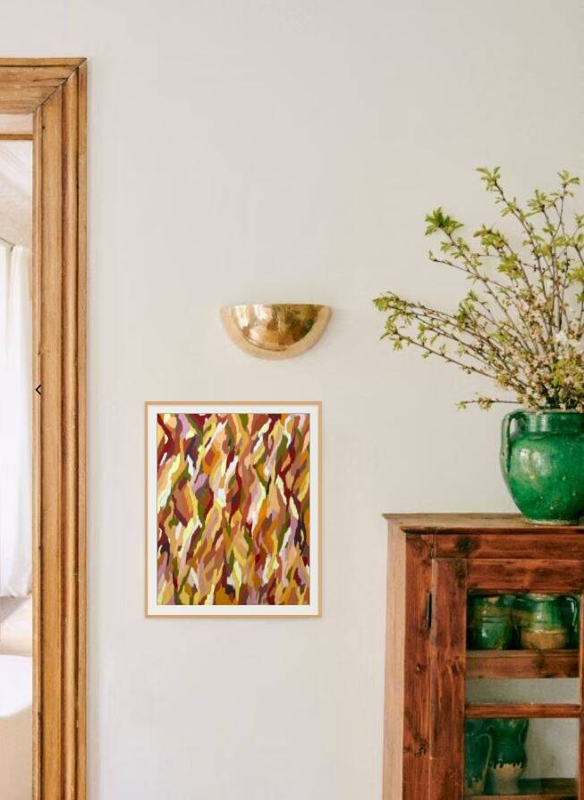 Pastel drawing Bark II by Atelier Cléophée