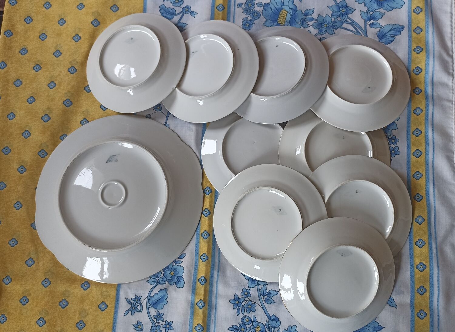 Limosa dessert service Art Deco period