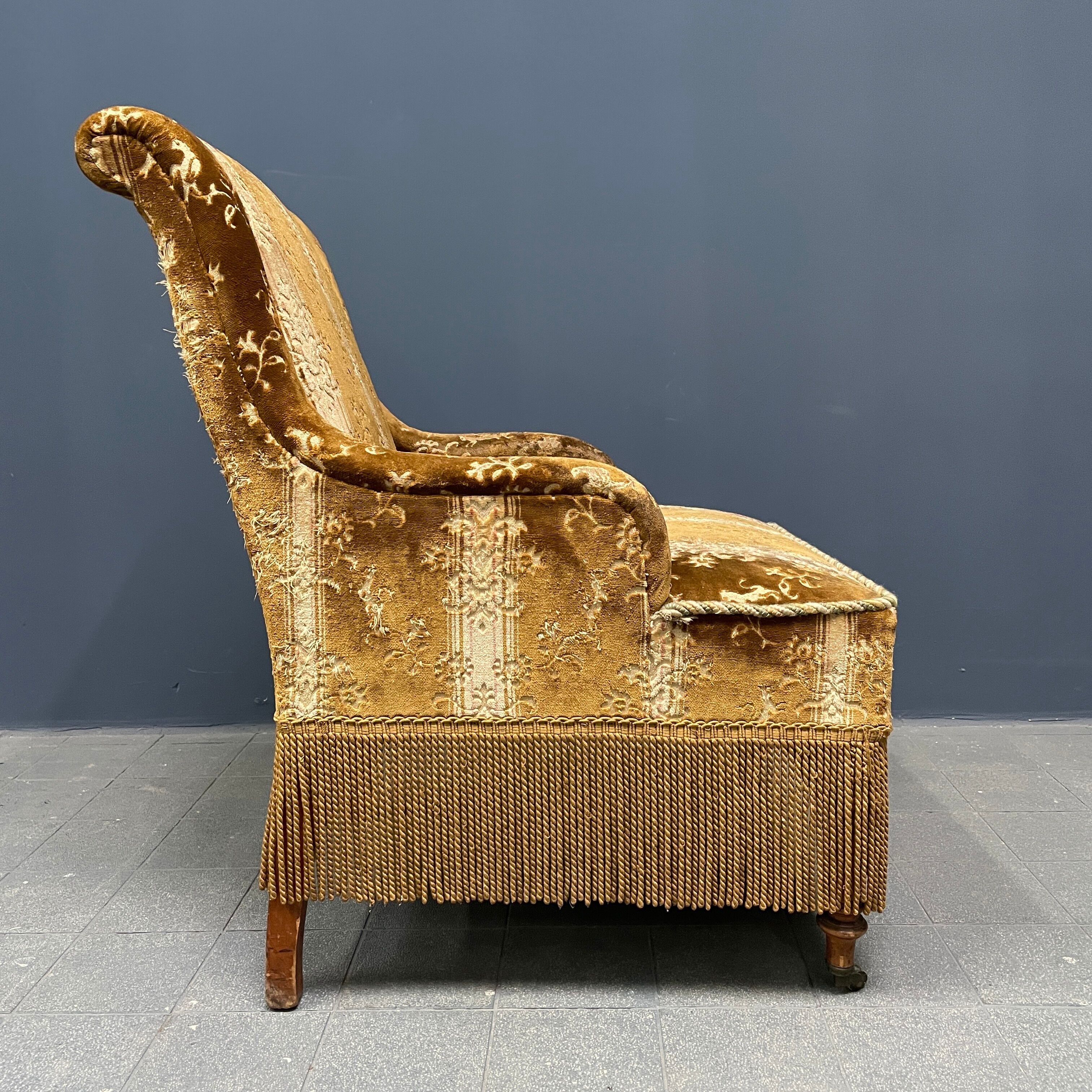 Set of two Victorian ladies armchairs from France 19th century