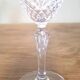 6 crystal wine glasses