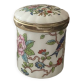 Large porcelain pillbox or jewelry box