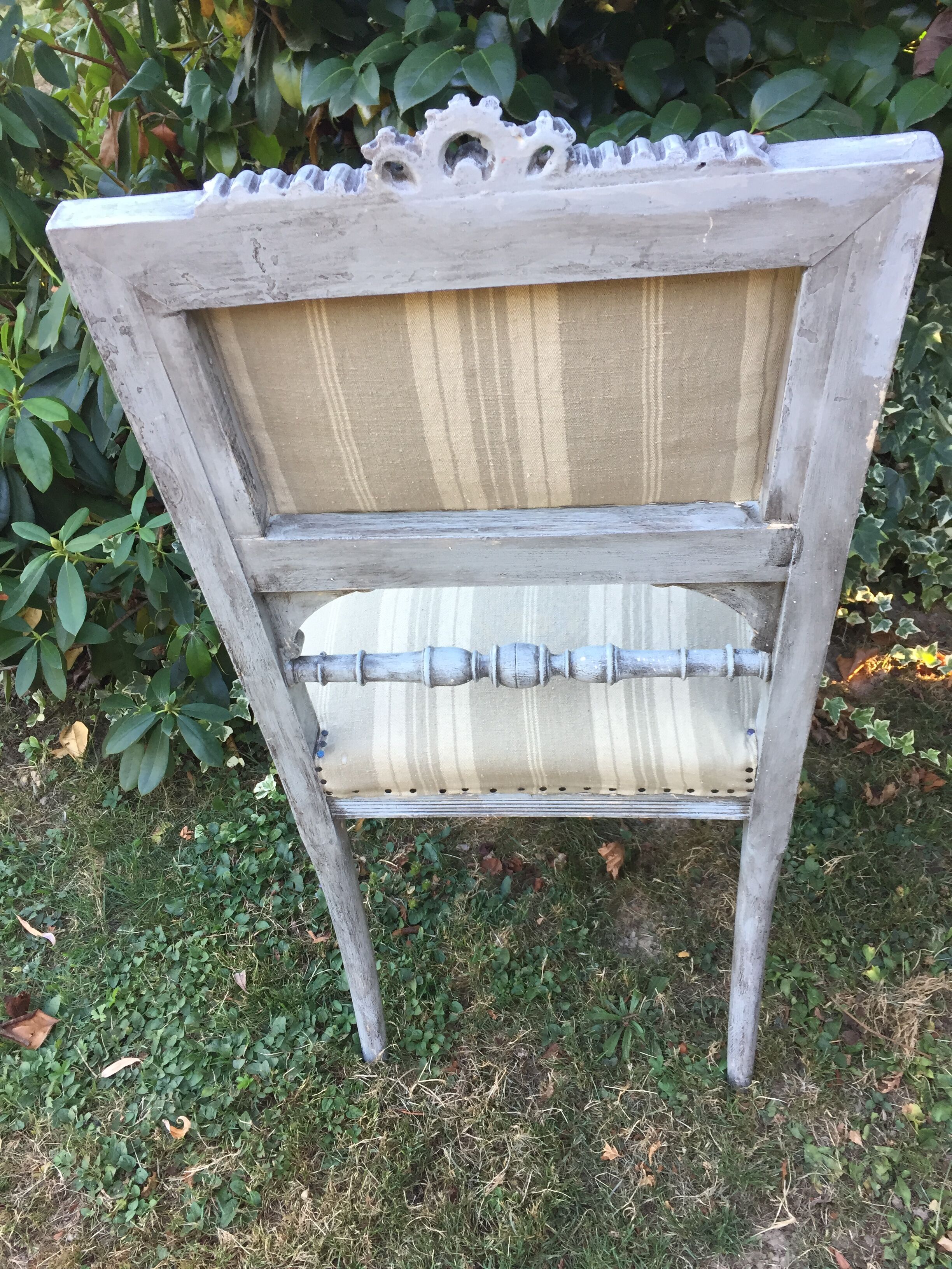 Old Louis XVI style armchair