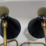 Pair of table lamp in the styleof Italian creations of the 50s ' s